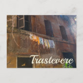 Trastevere Rome Feiertagspostkarte (Vorderseite)