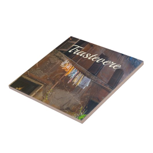 Trastevere Rome Fliese (Seite)