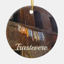 Trastevere Rome Keramik Ornament