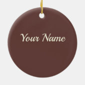 Trastevere Rome Keramik Ornament (Hinten)