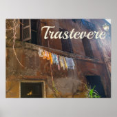 Trastevere Rome Poster (Vorne)