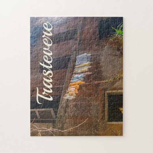 Trastevere Rome Puzzle (Vertikal)