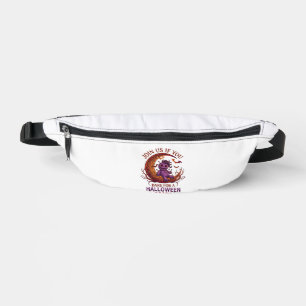 Trau dich Halloween Angst Lila Voodoo-Puppe Cresce Bauchtasche