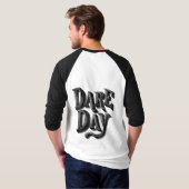 Trau dich Tag T-Shirt (Schwarz voll)