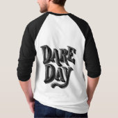 Trau dich Tag T-Shirt (Rückseite)