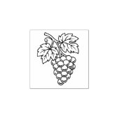 Traube 1x1 gummistempel (Prägung)