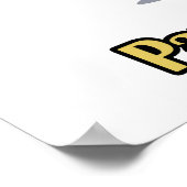 Traube in Birne 1. Tag Weihnachten Poster (Ecke)