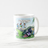 "Traube oder Orange Flavor" Philmont Women Ranger  Kaffeetasse (VorderseiteRechts)