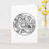 Traube Stompers LEERE Karten (Gelbe Blume)