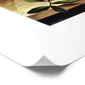 Trauben, Äpfel und Melonen von Louise Moillon Poster (Ecke)