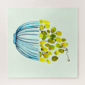 Trauben Aquarellfrucht Puzzle (Horizontal)