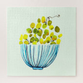 Trauben Aquarellfrucht Puzzle (Vertikal)