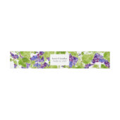 Trauben auf der vertikalen Traubenband Einladungsbanderole (Flach)