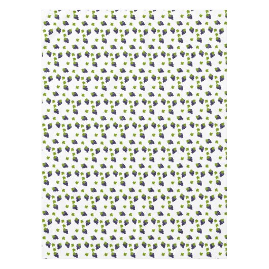 Trauben auf Weiß Tischdecke (Vorderseite)