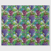 Trauben aus Hartglas Geschenkpapier (Flach)