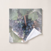 Trauben aus Kalifornien Badhandtuch Set (Waschlappen)