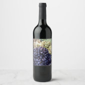 Trauben aus Malta Weinetikett (Vorderseite)