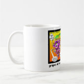 Trauben aus Zorn, Liebe, Kriegspass und T-Shirts Kaffeetasse (Links)