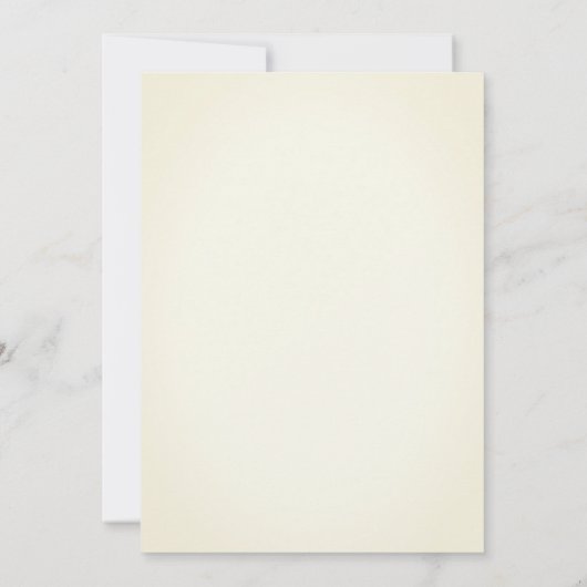 Trauben Blätter Weinkeller Hochzeit Einladung (Rückseite)