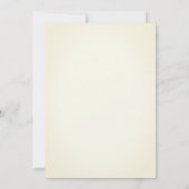 Trauben Blätter Weinkeller Weinkeller Post Hochzei Einladung (Rückseite)