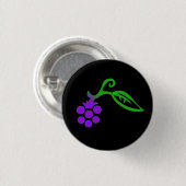Trauben Button (Vorne & Hinten)