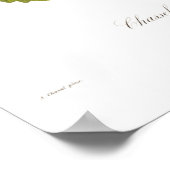 Trauben, Chasselat de Fontainebleau Poster (Ecke)