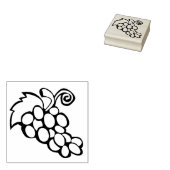 Trauben Cluster Kunst zum Färben von Büchern und H Gummistempel (Stempel)