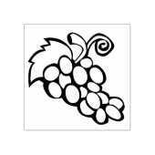 Trauben Cluster Kunst zum Färben von Büchern und H Gummistempel (Prägung)
