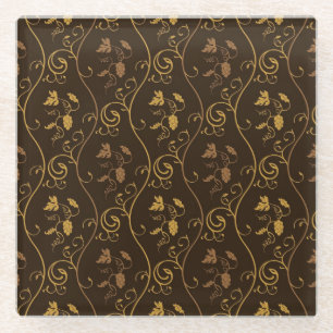 Trauben décor glasuntersetzer