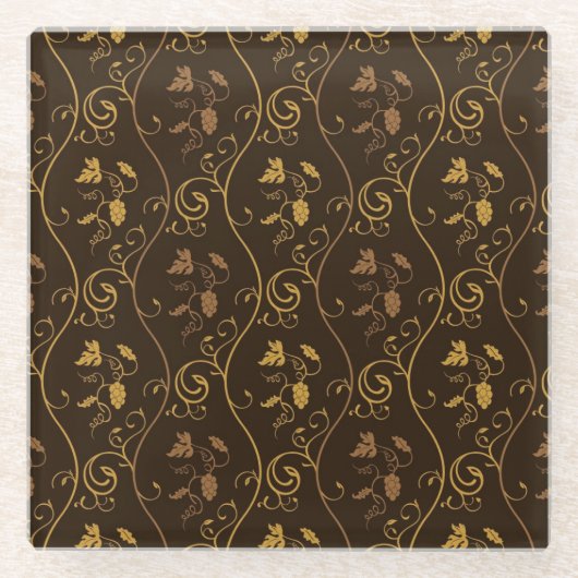 Trauben décor glasuntersetzer (Vorderseite)