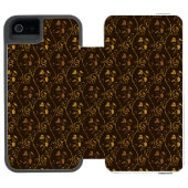 Trauben décor incipio iPhone Geldbeutel-Hülle (Folio Geöffnet)