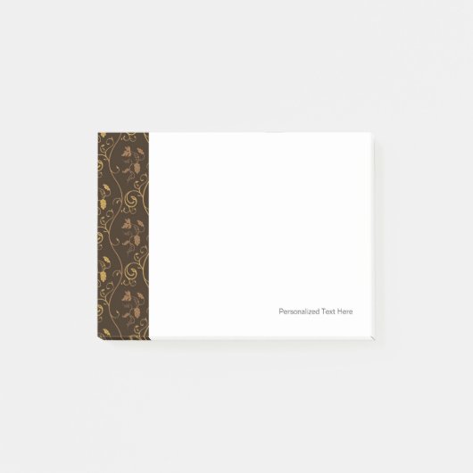 Trauben décor post-it klebezettel (Vorderseite)