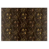 Trauben décor schneidebrett (Vorderseite)