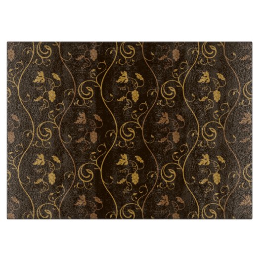 Trauben décor schneidebrett (Vorderseite)