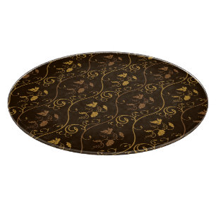 Trauben décor schneidebrett