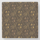 Trauben décor steinuntersetzer (Vorderseite)