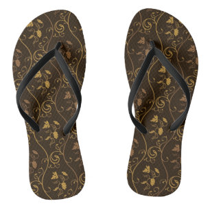 Trauben Dekor Badesandalen