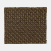 Trauben Dekor Fleecedecke (Vorderseite (Horizontal))