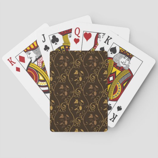 Trauben Dekor Spielkarten (Rückseite)