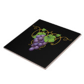 Trauben Druckfolie Fliese (Seite)