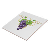 Trauben Druckfolie Fliese (Seite)