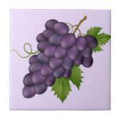 Trauben Druckfolie Fliese (Vorderseite)