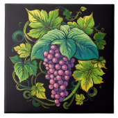 Trauben Druckfolie Fliese (Vorderseite)