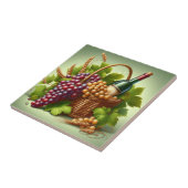 Trauben Druckfolie Fliese (Seite)