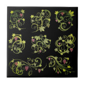 Trauben Druckfolie Fliese (Vorderseite)