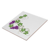 Trauben Druckfolie Fliese (Seite)