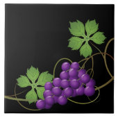 Trauben Druckfolie Fliese (Vorderseite)