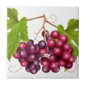 Trauben Druckfolie Fliese (Vorderseite)