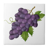 Trauben Druckfolie Fliese (Vorderseite)