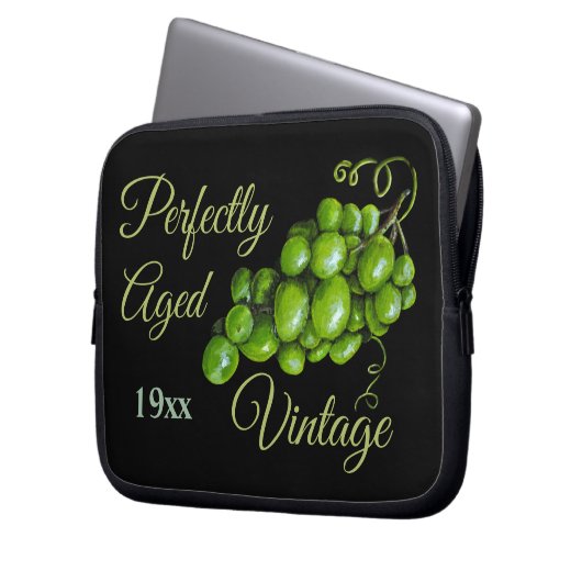 Trauben-Elektronik-Bag Laptopschutzhülle (Vorderseite Links)